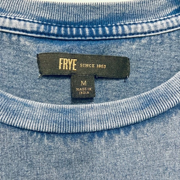 Frye Knapin Unisex Jean Style Shirt Size Medium - Picture 2 of 5